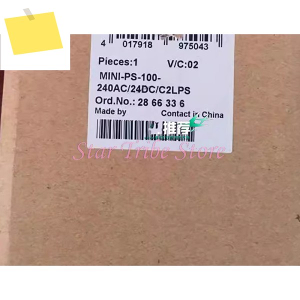 Phoenix 전원 공급 장치 2866336 MINI-PS-100-240AC24DCC2LPS 24V DC100W용 제품 이미지