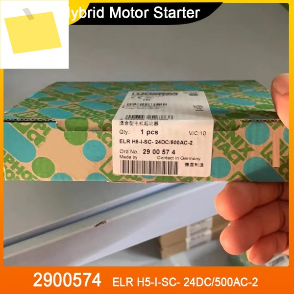Phoenix 하이브리드 모터 스타터용 새 ELR H5-I-SC- 24DC500AC-2 2900574 제품 이미지