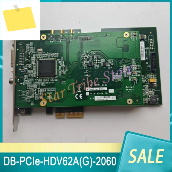 DB-PCIe-HDV62A G -2060은 PCIe 인터페이스 획득 카드를 지원합니다. 제품 이미지