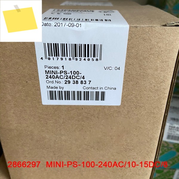 2866297 MINI-PS-100-240AC10-15DC8 전원 공급 장치 고품질 제품 이미지