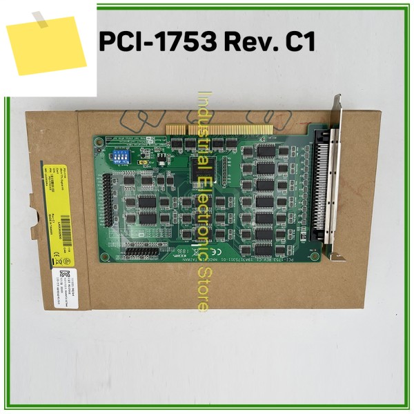 데이터 수집용 96채널192비트 디지털 수량 IO 카드Advantech PCI-1753 Rev. C1 안정적인 성능 제품 이미지