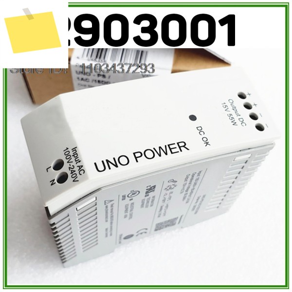 고신뢰성 전원 공급 장치 UNO-PS1AC15DC55W 2903001 제품 이미지