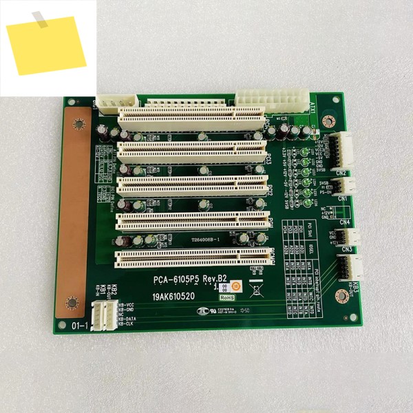 19AK610520 Advantech 산업용 제어 베이스보드 5PCI 슬롯은 AT 및 PCA-6105P5 REV.B2를 지원합니다 제품 이미지