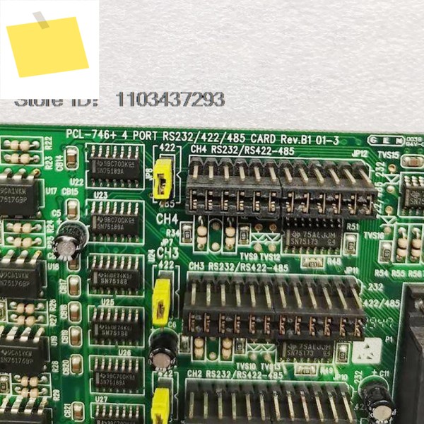 4포트 RS-232422485 REV.B1 캡처 카드 어드밴텍 PCL-746+용 제품 이미지