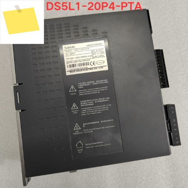 중고 서보 드라이버 DS5L1-20P4-PTA 기능 테스트는 정상입니다 제품 이미지