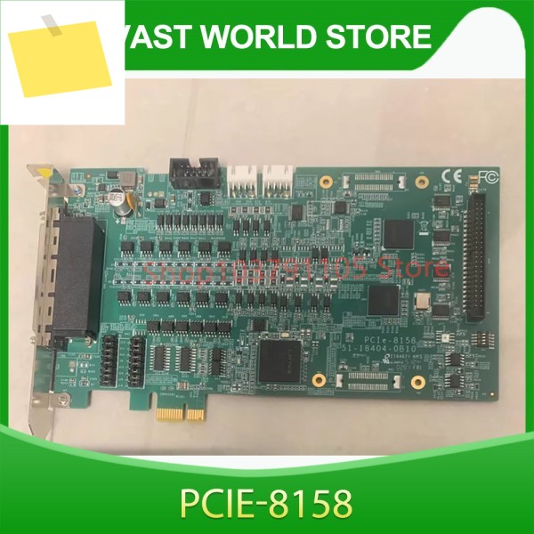 8축 모션 컨트롤 카드 PCIe-8158 제품 이미지
