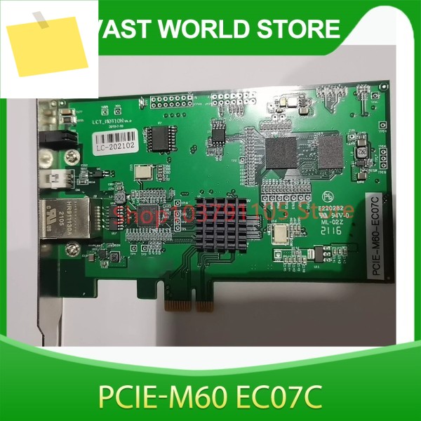16축 모션 컨트롤 카드 PCIe-M60 EC07C 제품 이미지