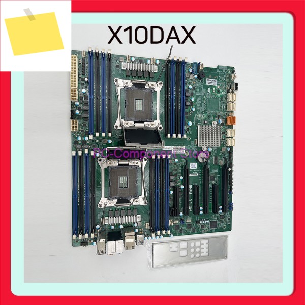 X10DAX 듀얼 웨이 워크스테이션 마더보드 10XSATA 3 LGA 2011 C612 E-ATX DDR4-2400MHz 제품 이미지