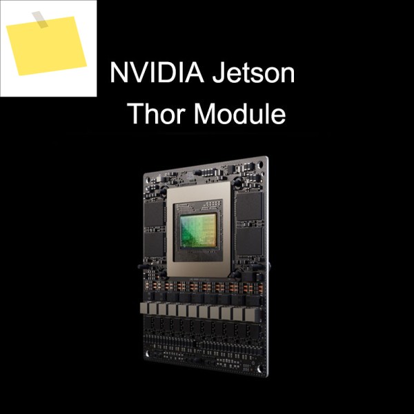 NVIDIA Jetson Thor: 블랙웰 AI SoM, 2070 TFLOPS, 128GB RAM 및 로봇공학용 14코어 CPU 탑재 제품 이미지