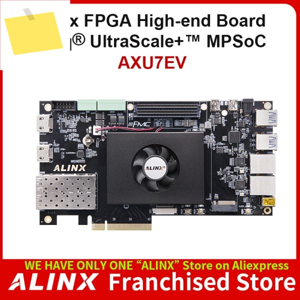 ALINX AXU7EV Xilinx Zynq UltraScale+ MPSoC 계산 4K HDMI 입력 출력 PCIe3.0 H.265 자동차 ADAS Vitis-AI 제품 이미지