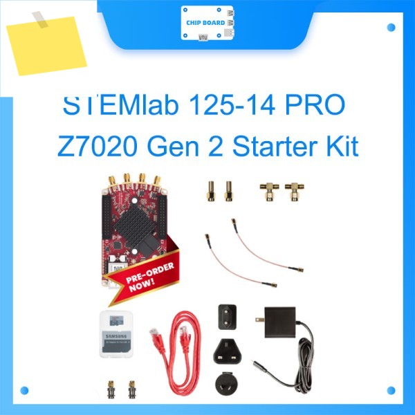 레드 피타야 STEMlab 125-14 PRO Z7020 Gen 2 스타터 키트 - Xilinx Zynq SoC, 1GB RAM, 14비트 125MSs ADCDAC, ±20V, 6 제품 이미지