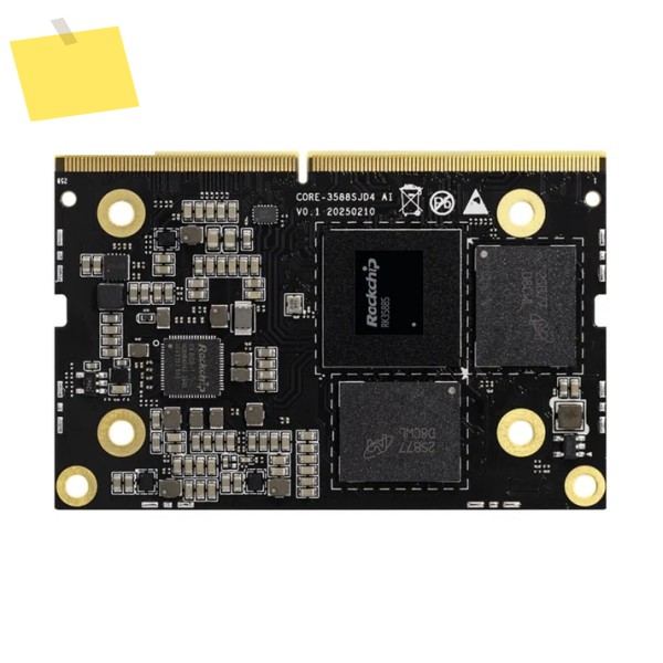 파이어플라이 CORE-3588SJD4: 상업용 엣지 애플리케이션Rockchip AI 시스템 온 모듈 제품 이미지