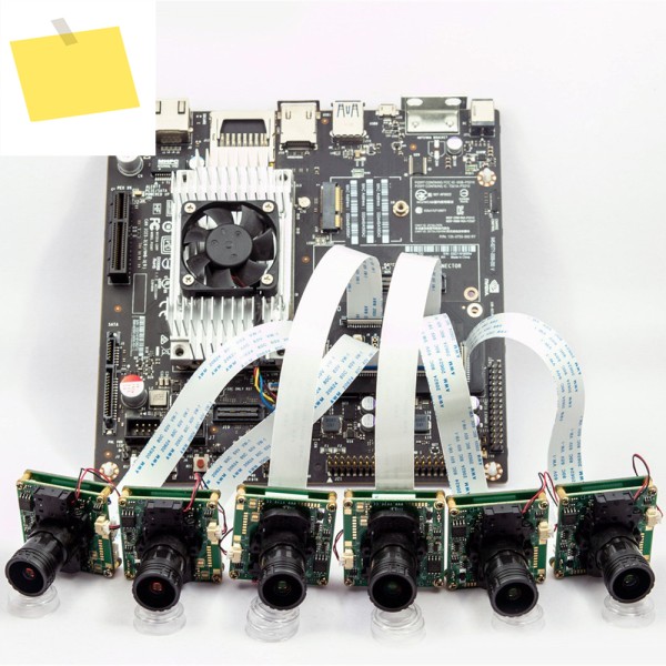 Jetson TX2 Devkit 및 Xavier용 CS-TX2-XAVIER-nCAM-IMX327, IMX327 MIPI CSI-2 스타 라이트 카메라 모듈 제품 이미지