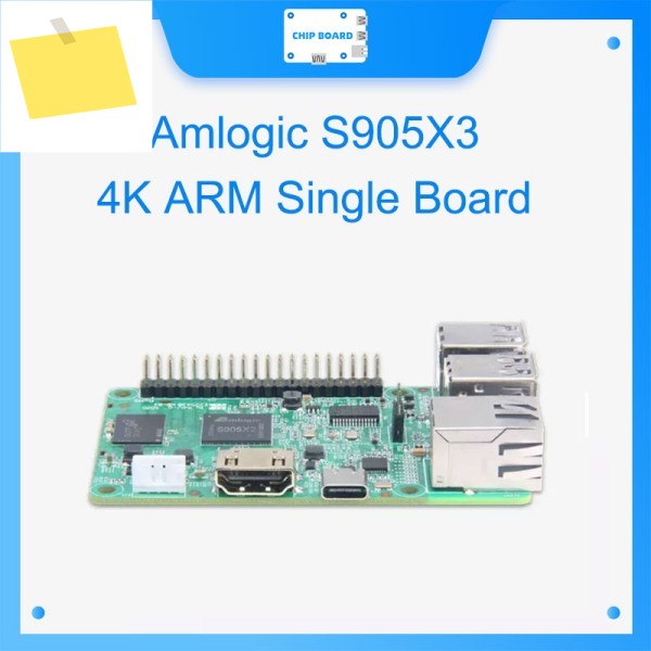 XPI-S905X3 단일 보드 컴퓨터 - Amlogic 4K ARM, Android 911, 4GB 제품 이미지
