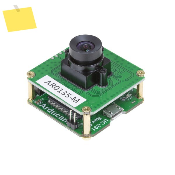 Arducam 1.2MP 글로벌 셔터 USB 카메라 평가 키트 - CMOS AR0135 13인치 흑백 실드 포함 제품 이미지