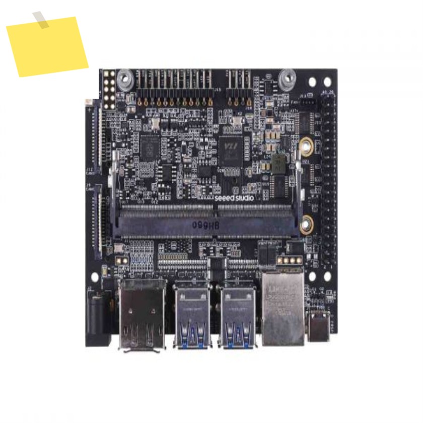 ReComputer J202 캐리어 보드, 젯슨 나노, 자비에 NX, TX2 4x USB, M.2 키 M,E, NVIDIA와 동일한 제품 이미지