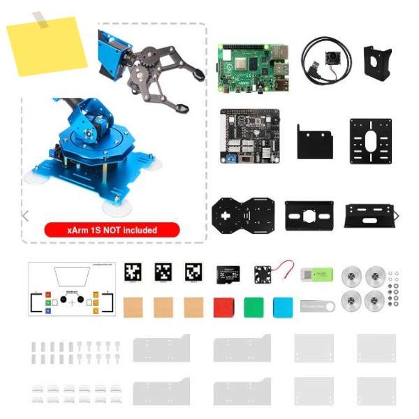 xArm 로봇 팔용 Raspberry Pi 4B 확장 키트 제품 이미지