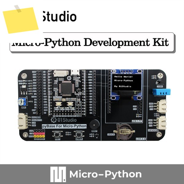 01Studio MicroPython pyBoard V1.1 CN STM32 프로그래밍 개발 임베디드 데모 보드 제품 이미지