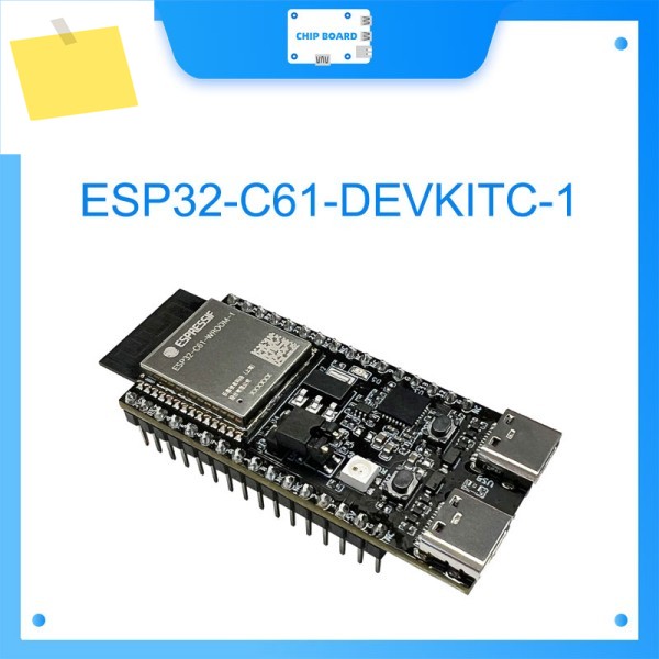 ESP32-C61-DevKitC-1 개발 보드 - WiFi 6 및 BT 5.0, 저가형 SoC 제품 이미지