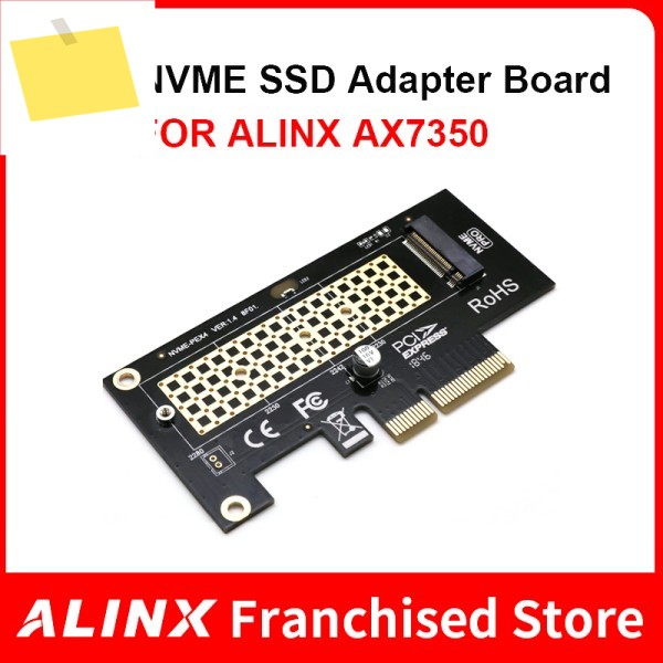 ALINX PCIE NVME SSD Adapter Board Supporting AX7350 FPGA 제품 이미지