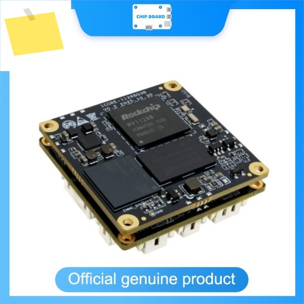 Firefly CAM-1126BQ38 컴팩트 AI 비전 보드, RV1126B 탑재, 3 TOPS NPU, 12MP ISP, 4K 이미징, 초저전력 설계 제품 이미지