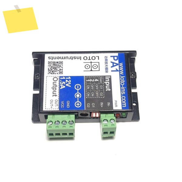 LOTO PA1 신호 증폭기, 1채널, 50KHz, ±10V, 최대 10W 출력 제품 이미지