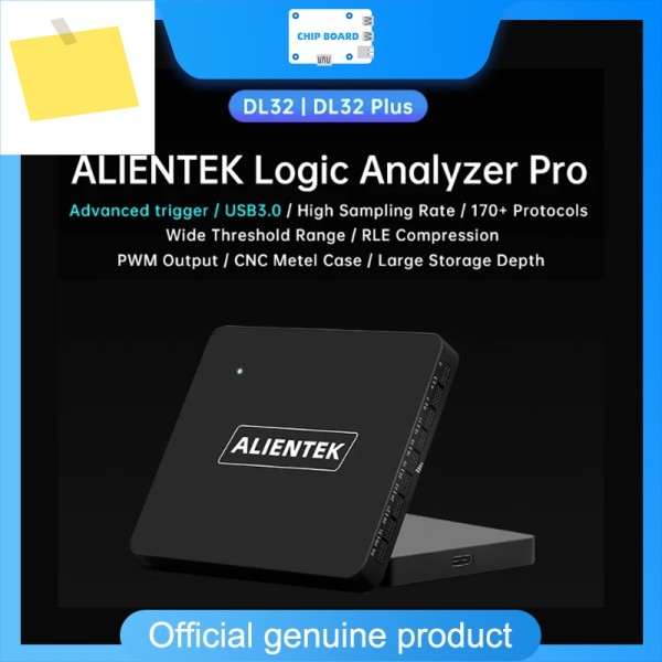 ALIENTEK 로직 분석기 DL32 프로토콜 디버그 디코딩 소프트웨어 1G 최대 샘플 속도 채널 USB3.0 도구 제품 이미지