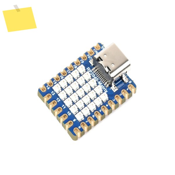 Waveshare RP2040-Matrix 개발 보드, 5×5 RGB LED, 공식 듀얼 코어 프로세서 제품 이미지