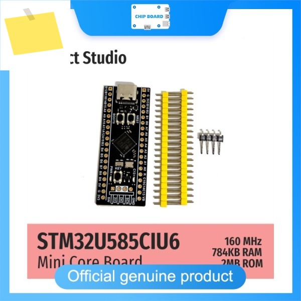 WeAct STM32U585CIU6 코어 보드, MCU, Cortex-M33 160MHz, 2MB 플래시, 저전력 FPU TrustZone 개발 제품 이미지