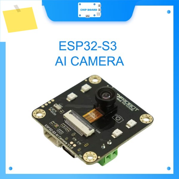 ESP32-S3 AI 카메라 모듈 엣지 이미지 인식, 야간 시야, ChatGPT 음성 상호작용 제품 이미지
