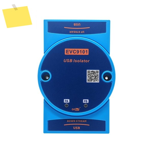 Ginkgo EVC9101 USB 2.0 고속 아이솔레이터 허브 - 신호 향상을 갖춘 산업용 등급 1-다중 포트 확장기 제품 이미지