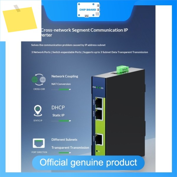 HIWOOYA WTU-NET21 PLC ETH-NAT 게이트웨이 네트워크 커플러 크로스 서브넷 통신 IP 주소 변환기 모듈 제품 이미지