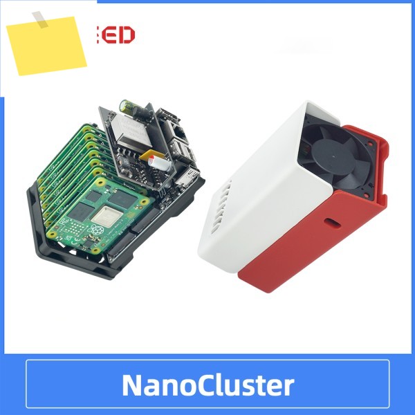 Sipeed NanoCluster 7노드 CM4CM5 미니 서버 - 라즈베리 파이 클러스터용 컴팩트 Kubernetes K3S Edge AI 홈랩 제품 이미지