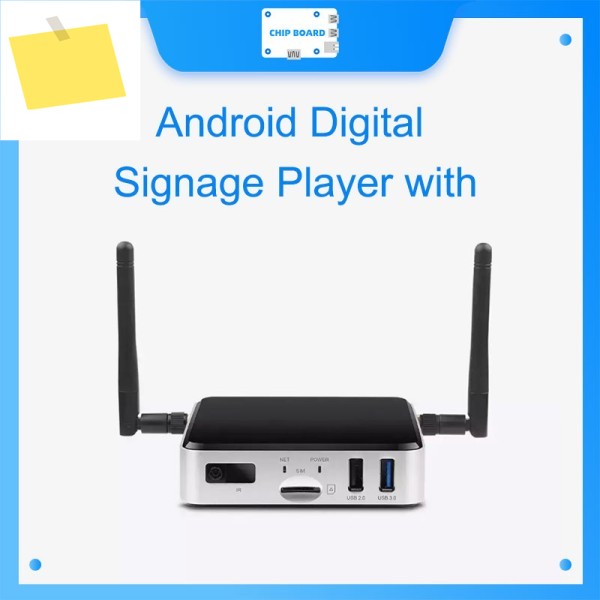 APC390K 안드로이드 디지털 사이니지 플레이어 - 4G LTE 및 HDMI 입력, 상업용 컨트롤러 제품 이미지
