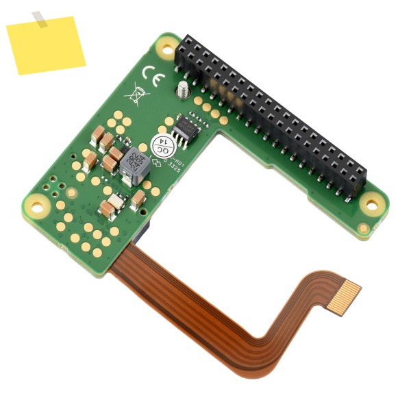 공식 라즈베리 파이 M.2 HAT+: 5용 NVMe SSD 확장 보드 제품 이미지