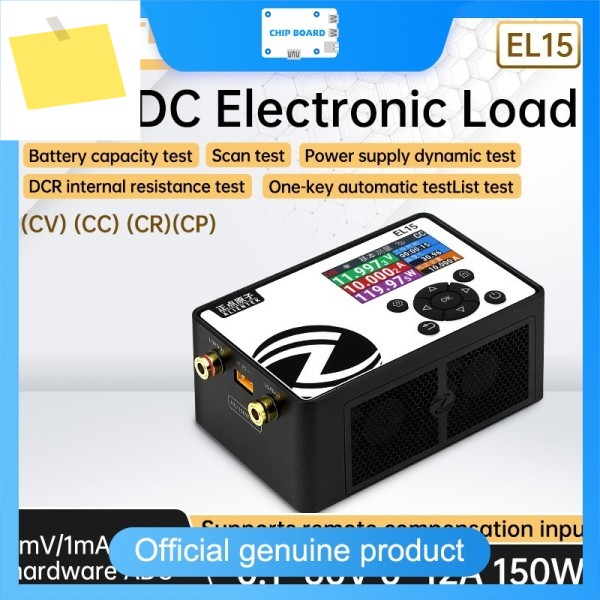 ALIENTEK EL15 150W DC 전자 부하, 미니 프로그래머블 배터리 테스터, 일정 전류 및 전압 검사 기능 포함 제품 이미지