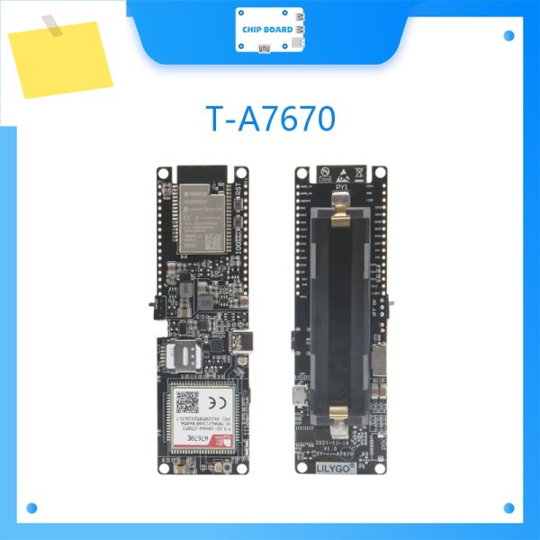 T-A7670GESA R2 4G 개발 보드, LTE CAT1 SIM 모듈, ESP32 지지대 GSMG PRSEDGE TF 제품 이미지