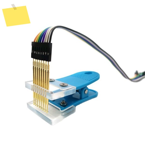 2.54mm 피치 PCB 테스트 루체 클램프 금매끼 포고 핀 3P 4P 5P 6P 7P 8P 9P 10P 촉촉 클립 공구 프로그램 다운로드 제품 이미지