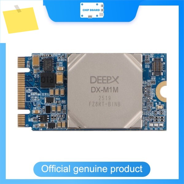 Radxa AICore DX-M1M 엣지 AI 가속기 모듈, 컴팩트한 디자인, 임베디드 애플리케이션고효율 컴퓨팅 제품 이미지