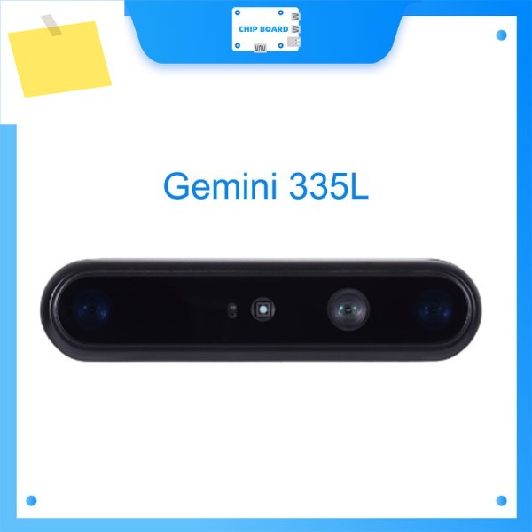 Orbbec Gemini 335L 깊이 RGB 카메라 MX6800 ASIC 95mm 베이스라인 IP65 등급, 2m에서 90도 FOV 시 0.8% 이하 RMSE 제품 이미지
