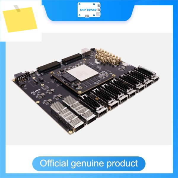AMD Virtex UltraScale+ XCVU13P가 탑재된 ALINX FPGA 개발 보드, QSFP-DD, 및 FMC+ 인터페이스를 갖춘 고속 플랫폼 제품 이미지