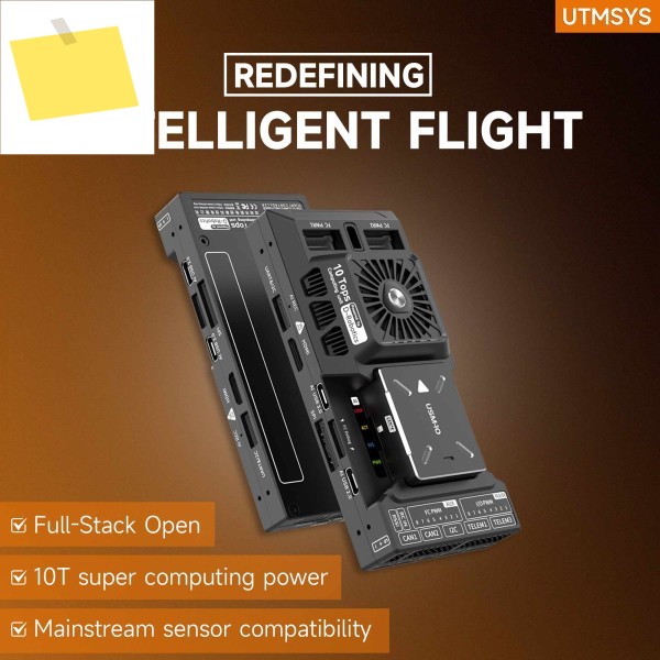 Makerfire USX51: 드론용 D-Robotics X5 10 TOPS AI 칩이 탑재된 Pixhawk 6X 비행 컨트롤러 제품 이미지