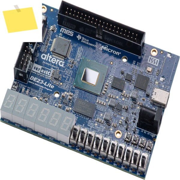 테라식 DE23-Lite 개발 키트: 비전 및 로봇공학HDMI, SDRAM USB-C를 갖춘 Agilex 3 FPGA 보드 제품 이미지