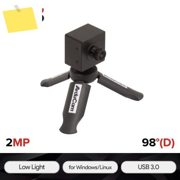 Arducam IMX662 USB3 카메라 – 초저조도, 장시간 노출, 사전 튜닝된 렌즈 제품 이미지