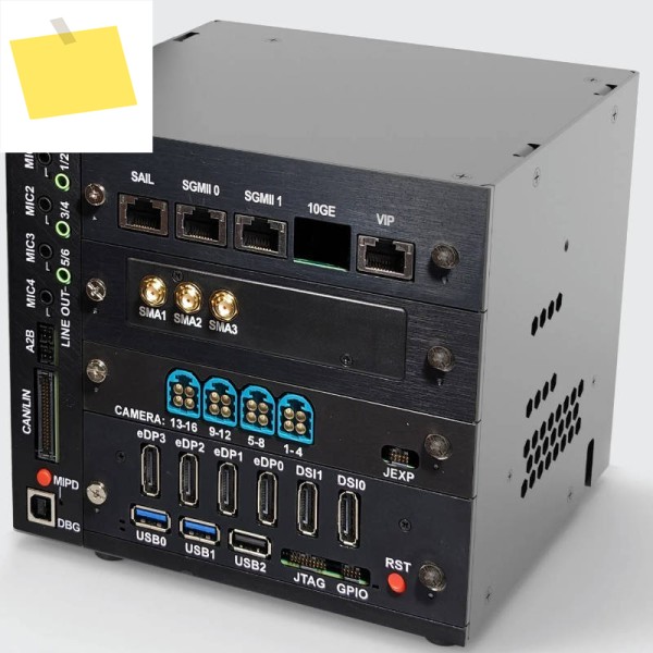 SA8255P 및 라이드 SX4.0 자동차 개발 플랫폼 제품 이미지