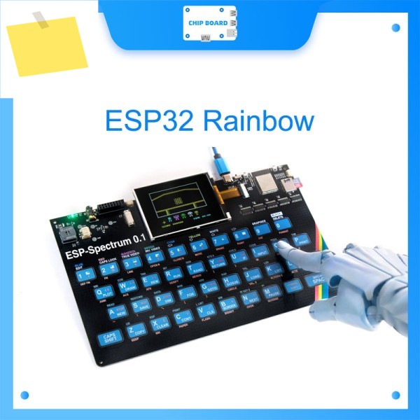 ESP32 Rainbow SBC: 내장 키보드 및 디스플레이가 포함된 ZX 스펙트럼 에뮬레이터 제품 이미지