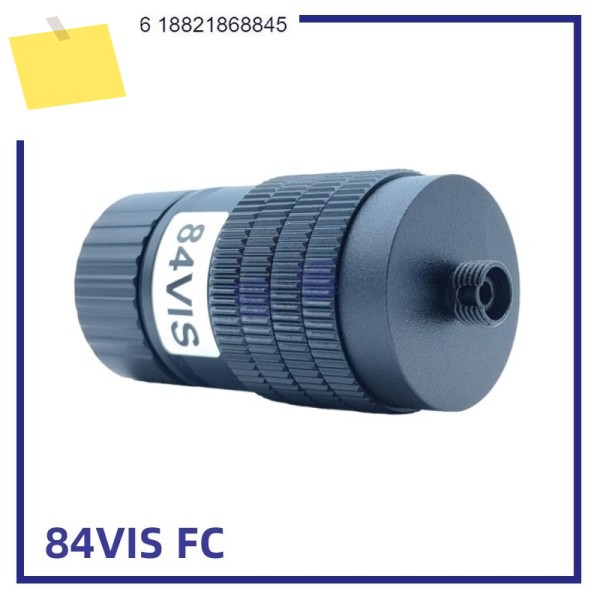 조정 가능한 초점 거리를 갖춘 FC-PCAPC 줌 광섬유 렌즈, 작은 스폿 수집, 색상 보정, 84VIS 제품 이미지