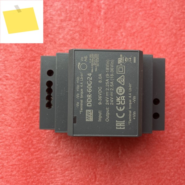 MEAN WELL DDR-60 12V 5A 60W 레일 타입 DC-DC 컨버터 제품 이미지