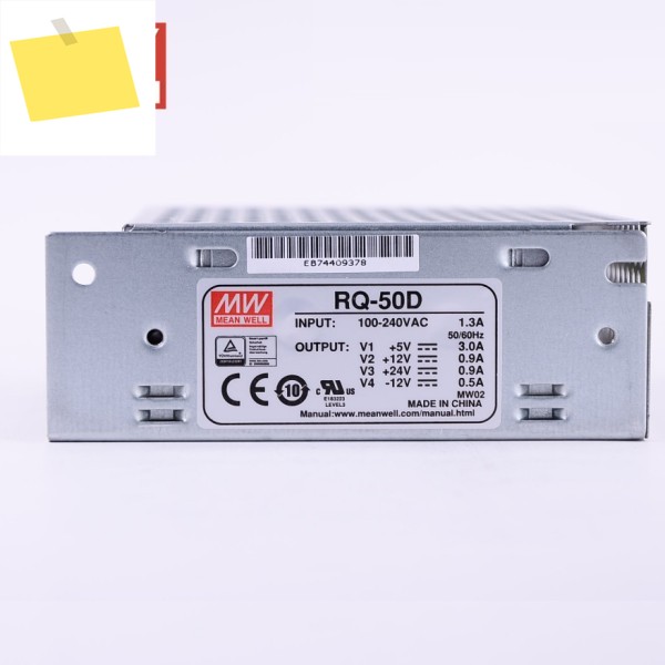 RQ-50 MEAN WELL | 5V 12V 50W 쿼드 출력 스위칭 전원 공급 장치 제품 이미지