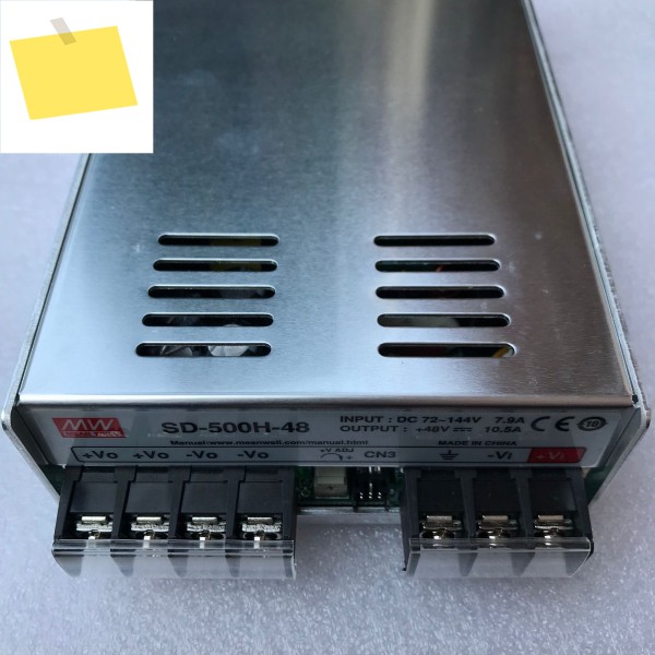 MEAN WELL SD-500L-12 500W 단일 출력 DC-DC 컨버터 제품 이미지